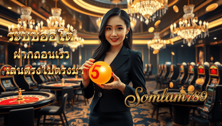 somlam789 ฝากถอนเร็ว